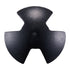VEVOR River Anchor, 12 LBS Boat Anchor Cast Iron Black Vinyl-Coated with Shackle, Marine Grade Mushroom Anchor for Boats Up To 10 ft, Impressive Holding Power in River and Mud Bottom Lakes
