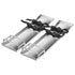 Concrete Knee Boards 70cm x 20cm Slider Knee Boards, Kneeler Board Stainless Steel Kneeboards, Concrete Sliders Pair Moving Sliders, with Concrete Board Straps for Cement and Concrete Finishi