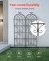 VEVOR 2 Packs Metal Garden Trellis for Climbing Plant Support 71x20 in Rustproof