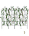4 Packs Metal Garden Trellis for Climbing Plant Support 71x20 in Rustproof