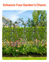 4 Packs Metal Garden Trellis for Climbing Plant Support 71x20 in Rustproof