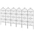 4 Packs Metal Garden Trellis for Climbing Plant Support 71x20 in Rustproof