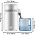 Water Distiller Purifier Pure Water Distiller Filters Water Distillation 4L Internal Stainless Steel with Collection Bottle
