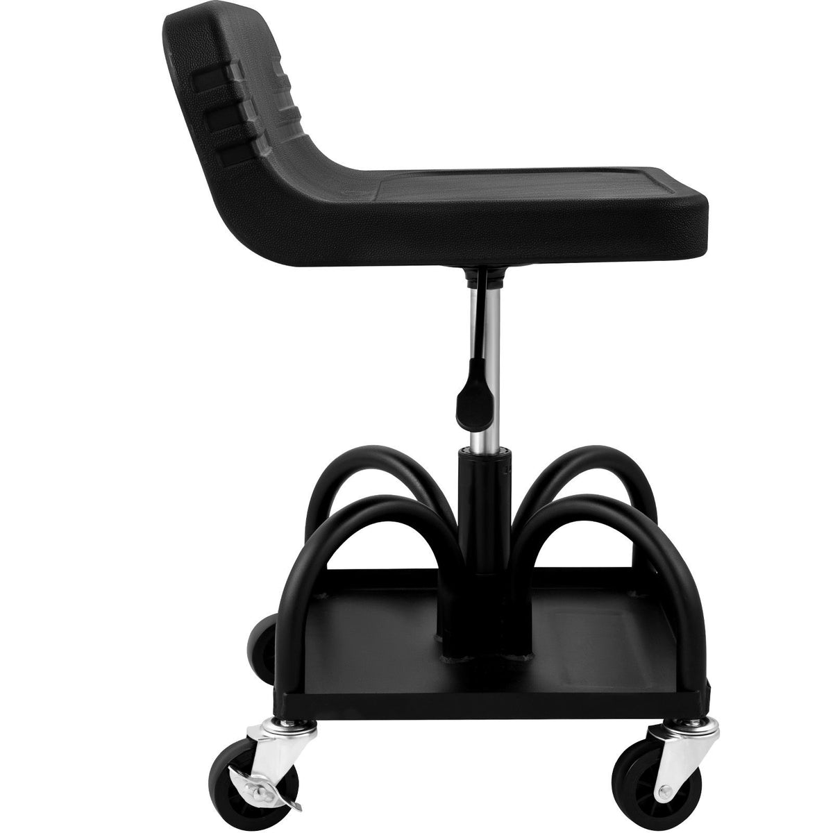 Rolling Garage Stool 300LBS Adjustable Mechanic Work Shop Seat w/Casters