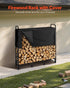 Firewood Rack with Waterproof Cover, 1.22m Outdoor Firewood Holder, 1/4 Cord Storage Metal Log Holder, 400lb Max Weight Capacity, Top Covered, Powder-Coated Wood Storage Rack for Fireplace Deck