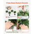 Artificial Double Ball Topiary Tree 36" Faux Boxwood Plant 2 Pack Decor