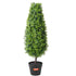 VEVOR 2 Pack 91.4cm Artificial Boxwood Topiary Tree Faux Plant UV Decor In/Outdoor
