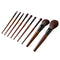 9PCS Makeup Brush Set Foundation Eyeshadow Blending Kit with Travel Bag