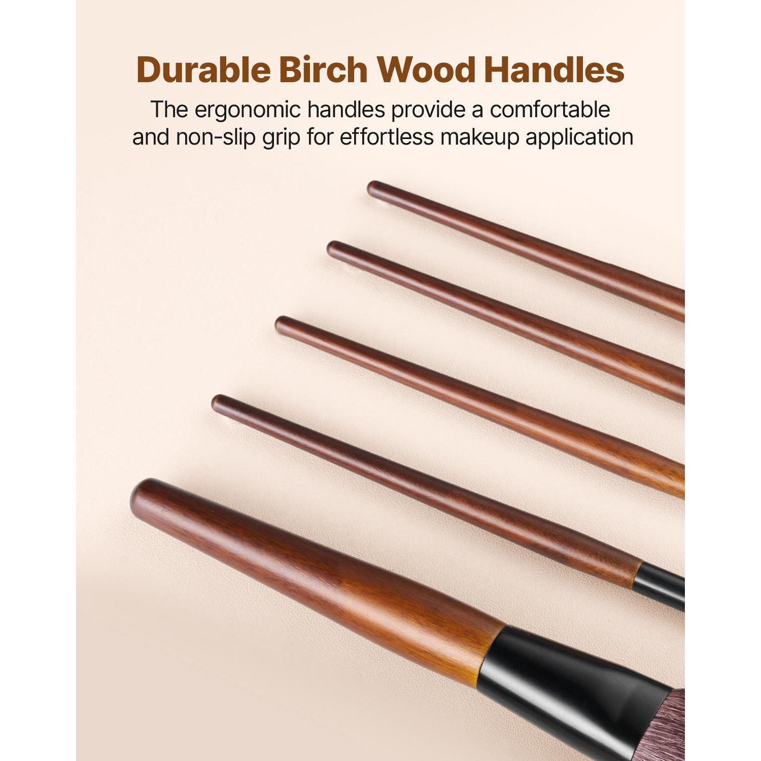 9PCS Makeup Brush Set Foundation Eyeshadow Blending Kit with Travel Bag