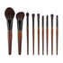 9PCS Makeup Brush Set Foundation Eyeshadow Blending Kit with Travel Bag