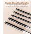 15PCS Makeup Brush Set Vegan Synthetic Foundation Eyeshadow Travel Kit