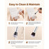 15PCS Makeup Brush Set Vegan Synthetic Foundation Eyeshadow Travel Kit