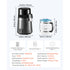 Water Distiller, 4L 1.1 Gallon Pure Water Purifier Filter For Home Table Countertop, 1750W Distilled Maker with Glass Pot, Stainless Steel Interior Drinking Machine to Make Clean Waters, Grey