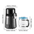 Water Distiller, 4L 1.1 Gallon Pure Water Purifier Filter For Home Table Countertop, 1750W Distilled Maker with Glass Pot, Stainless Steel Interior Drinking Machine to Make Clean Waters, Grey