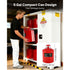 19L Type II Safety Gas Can Red Metal Fuel Storage with Spout