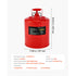 19L Type II Safety Gas Can Red Metal Fuel Storage with Spout