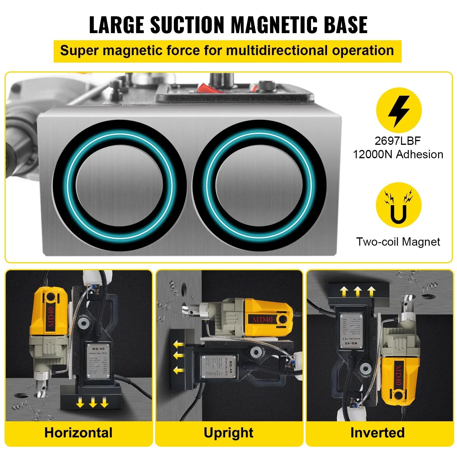 Magnetic Drill, 1100W 1.57