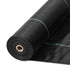 13FTx108FT Premium Heavy Duty Weed Barrier Landscape Fabric, 5OZ Woven Geotextile Fabric Under Gravel, High Permeability for Weed Blocker Weed Mat, Driveway Fabric, Weed Control Garden Cloth