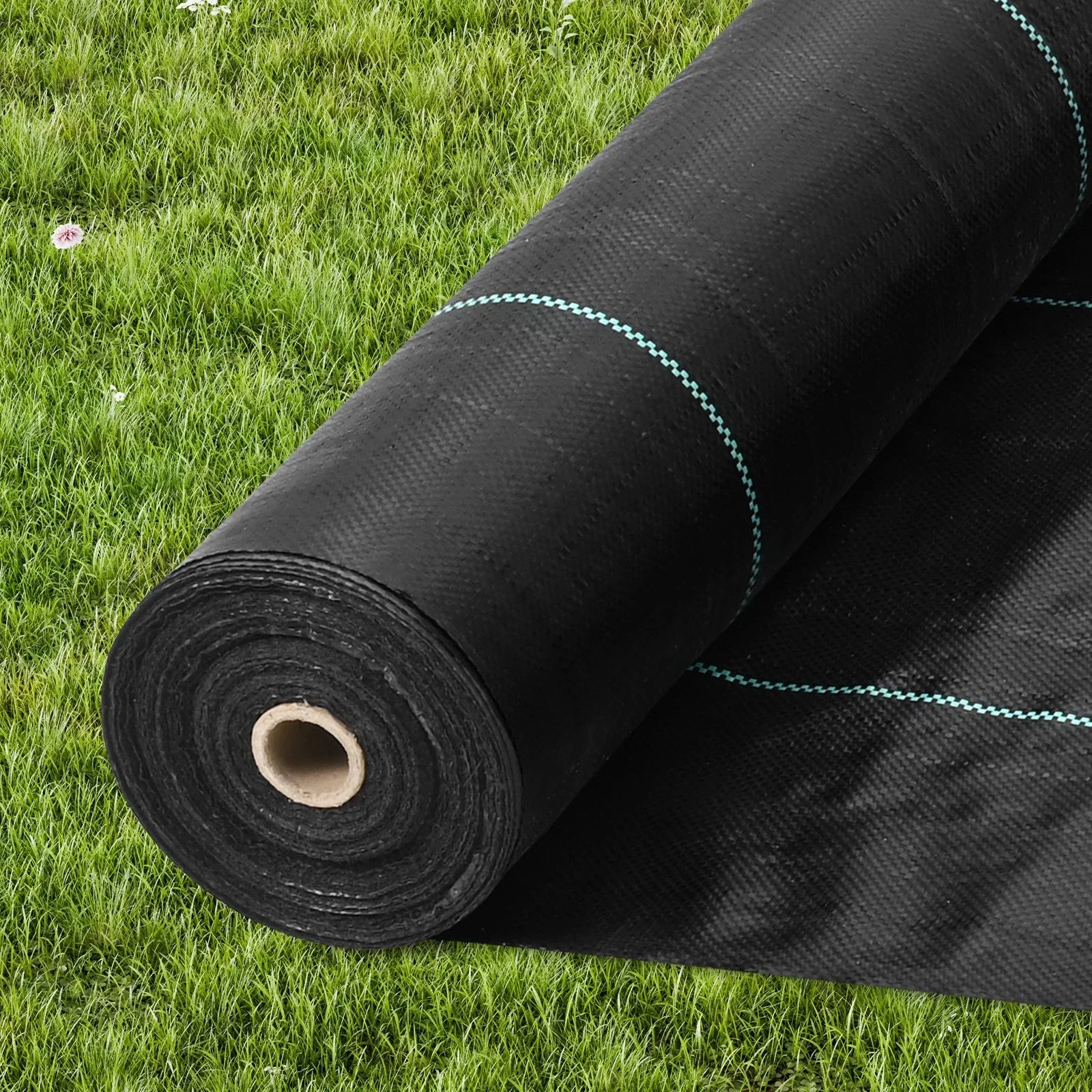 3FTx250FT Premium Heavy Duty Weed Barrier Landscape Fabric, 5OZ Woven Geotextile Fabric Under Gravel, High Permeability for Weed Blocker Weed Mat, Driveway Fabric, Weed Control Garden Cloth