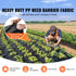 4x300FT Heavy Duty Weed Barrier Landscape Fabric 3.2oz Garden Weed Mat