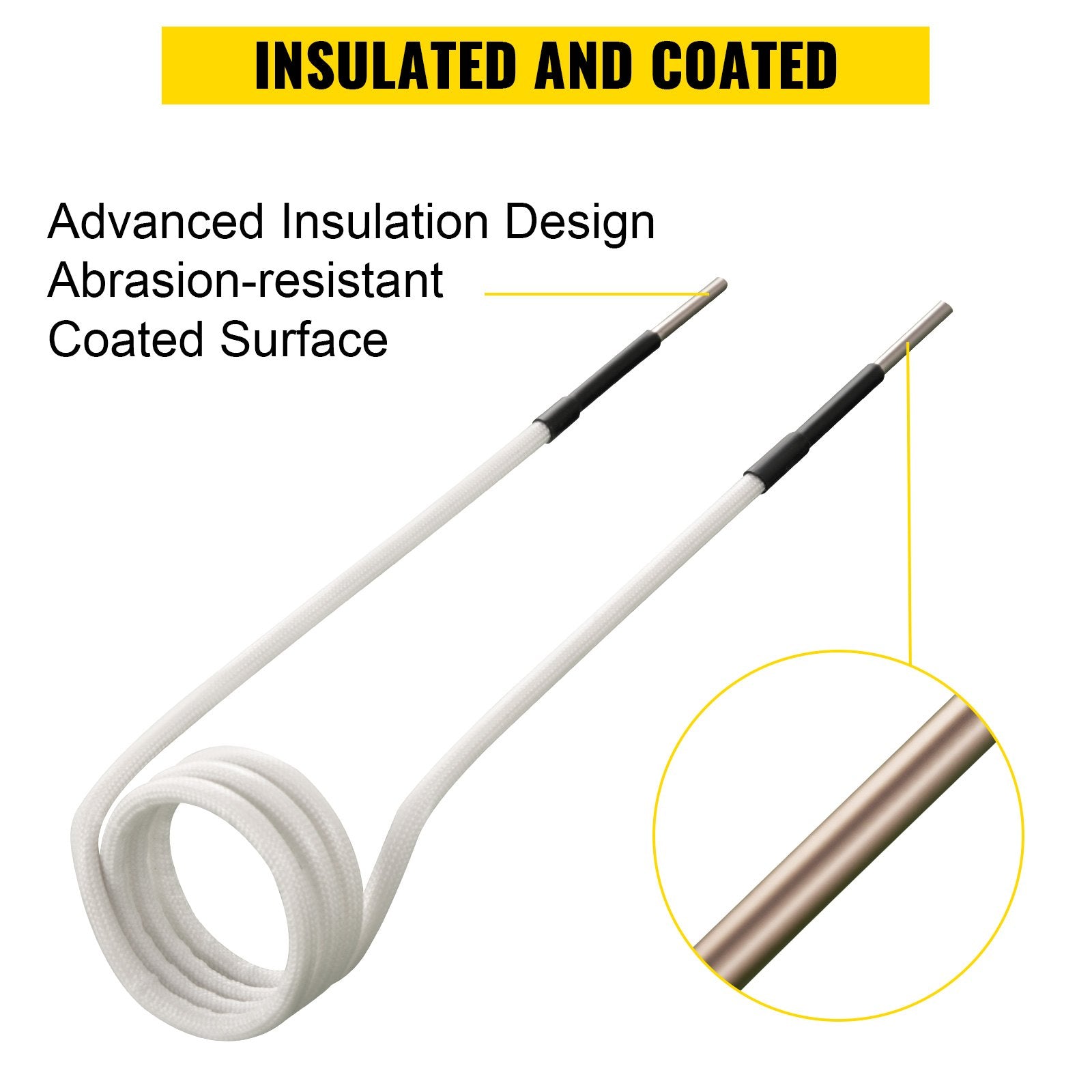 Induction Heater Coil Kit Induction Coils 8PCS For Removing Rusty Bolts