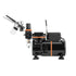 Airbrush Kit, 1/6 HP, Air Brush Kit with Air Compressor, 3 Dual-Action Professional Airbrushes with 3 Tips, Hose, Acrylic Paint, 2 Fans, Low Noise, for Cake Decorating, Model Painting, Nail Art