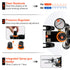 VEVOR Airbrush Kit Dual-action Airbrush Compressor Art Nail Tattoo Makeup Model