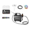 Airbrush Kit Air Brush Kit 1/6 HP Air Compressor 1 Airbrush 3 Tips Paint
