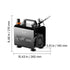 Airbrush Kit Air Brush Kit 1/6 HP Air Compressor 1 Airbrush 3 Tips Paint