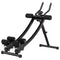 VEVOR AB Workout Machine Equipment Home Gym Core Abdominal Trainers Dual-track