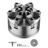 6 Inch 6 Jaw Self Centering Lathe Chuck D1-4 Cam Lock Back Plate