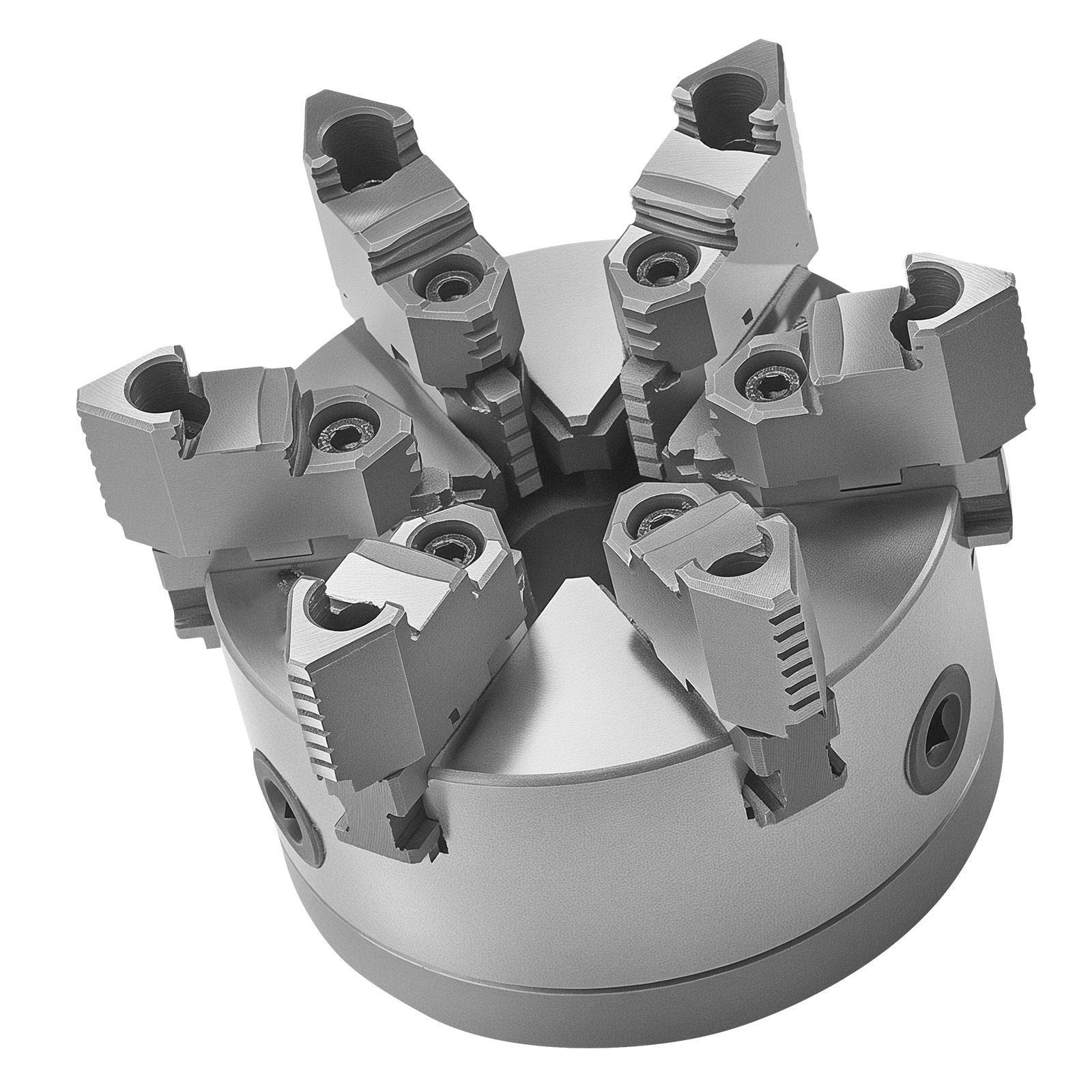 6 Inch 6 Jaw Self Centering Lathe Chuck D1-4 Cam Lock Back Plate