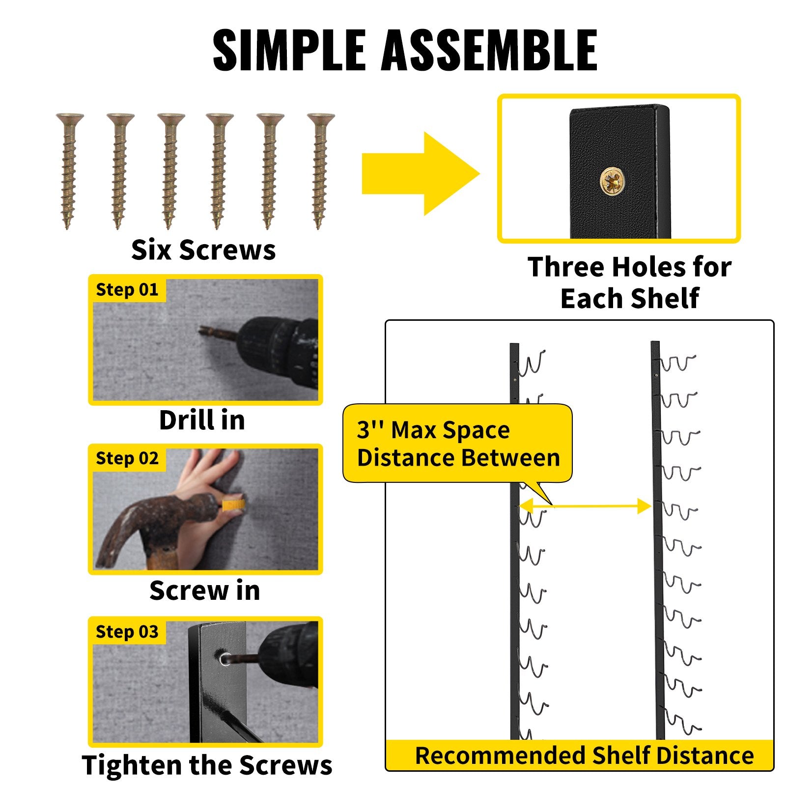 Wall Mounted Wine Rack, 12x2 Bottles Wine Holder Towel Rack, Black Steel Vertical Wine Rack, Modern Decorative Wall Mounted Wine Bottle Holder, Forward Design Simple Storage Wall Rack 48x11x1 In