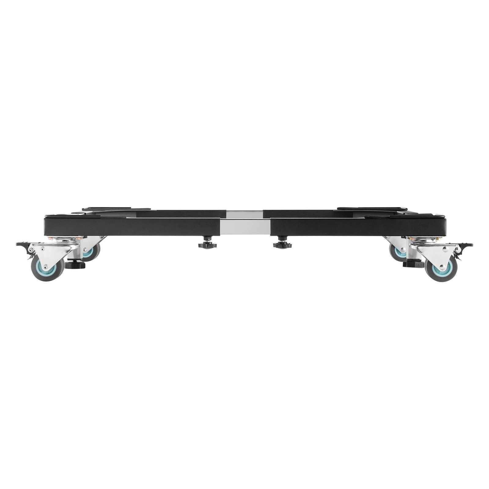Fridge Stand Mobile Base, 1200 lbs Load Capacity, Washing Machine Stand with 8 Locking Twin Wheels and 4 Brakes, 23-36.6 Inches Adjustable Furniture Dolly for Washer, Refrigerator and Dryer