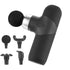 Mini Deep Tissue Massage Gun 4 Speeds 4 Heads Percussion Muscle Massager