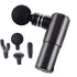 Massage Gun Deep Tissue, Percussion Muscle Massager for Athletes - with 4 Speed Levels & 4 Massage Heads, 12V 2500mAh Batteries, Handheld Electric Massage Gun for Pain Relief, Muscle Relaxation