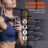 Massage Gun Deep Tissue, Percussion Muscle Massager for Athletes - with 4 Speed Levels & 4 Massage Heads, 12V 2500mAh Batteries, Handheld Electric Massage Gun for Pain Relief, Muscle Relaxation