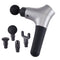 Massage Gun Deep Tissue, Percussion Muscle Massager for Athletes - with 6 Speed Levels & 4 Massage Heads, 12V 2500mAh Batteries, Handheld Electric Massage Gun for Pain Relief, Muscle Relaxation