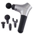 Massage Gun Deep Tissue, Percussion Muscle Massager for Athletes - with 6 Speed Levels & 4 Massage Heads, 12V 2500mAh Batteries, Handheld Electric Massage Gun for Pain Relief, Muscle Relaxation