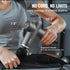 Massage Gun Deep Tissue, Percussion Muscle Massager for Athletes - with 8 Speed Levels & 6 Massage Heads, 24V 2500mAh Batteries, Handheld Electric Massage Gun for Pain Relief, Muscle Relaxation