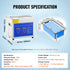 Ultrasonic Cleaner Machine 3L Stainless Steel Ultrasonic Cleaning Machine Digital Heater Timer Jewelry Cleaning for Commercial Personal Home Use (3L)