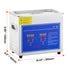 Ultrasonic Cleaner Machine 3L Stainless Steel Ultrasonic Cleaning Machine Digital Heater Timer Jewelry Cleaning for Commercial Personal Home Use (3L)