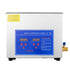 Ultrasonic Cleaner 10L Jewelry Cleaning with Digital Timer Ultrasonic Cleaning Machine for Jewellery Rings Watches Eyeglasses Dentures Coins Metal Parts Commercial and Home Use Silver