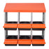 6 Compartment Chicken Nesting Boxes Roll Out Egg Laying Metal Coop Box
