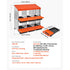 6 Compartment Chicken Nesting Boxes Roll Out Egg Laying Metal Coop Box