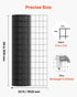 Hardware Cloth 91cm x 7.62m, 2 x 3 in Mesh 16 Gauge Galvanized Wire Mesh Roll, Weather-Resistant Vinyl Coated Chicken Wire Fencing, Heavy Duty Welded Garden Plant Fencing for Rabbit Cage Snake