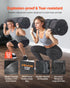 Workout Sandbag, Heavy Duty Workout Power Bags with Handles, 23-56 kg Adjustable Slam Bag for Fitness Strength Weight Training Cross-Training, Home Gym Exercise, Black (Unfilled)