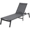 2pc Outdoor Aluminium Chaise Lounge Chair 5-Position Adjustable Patio Set