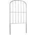 Garden Fence, No Dig Fence 61 x 33 cm Animal Barrier Fence, Underground Decorative Garden Fencing with 5.08 cm Spike Spacing, Metal Dog Fence for the Yard and Outdoor Patio, 10 Pack