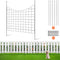 Garden Fence, 75×93 cm Animal Barrier Fence, Underground Decorative Garden Fencing with 6.38 cm Spike Spacing, Metal Dog Fence for the Yard and Outdoor Patio, 5 Pack